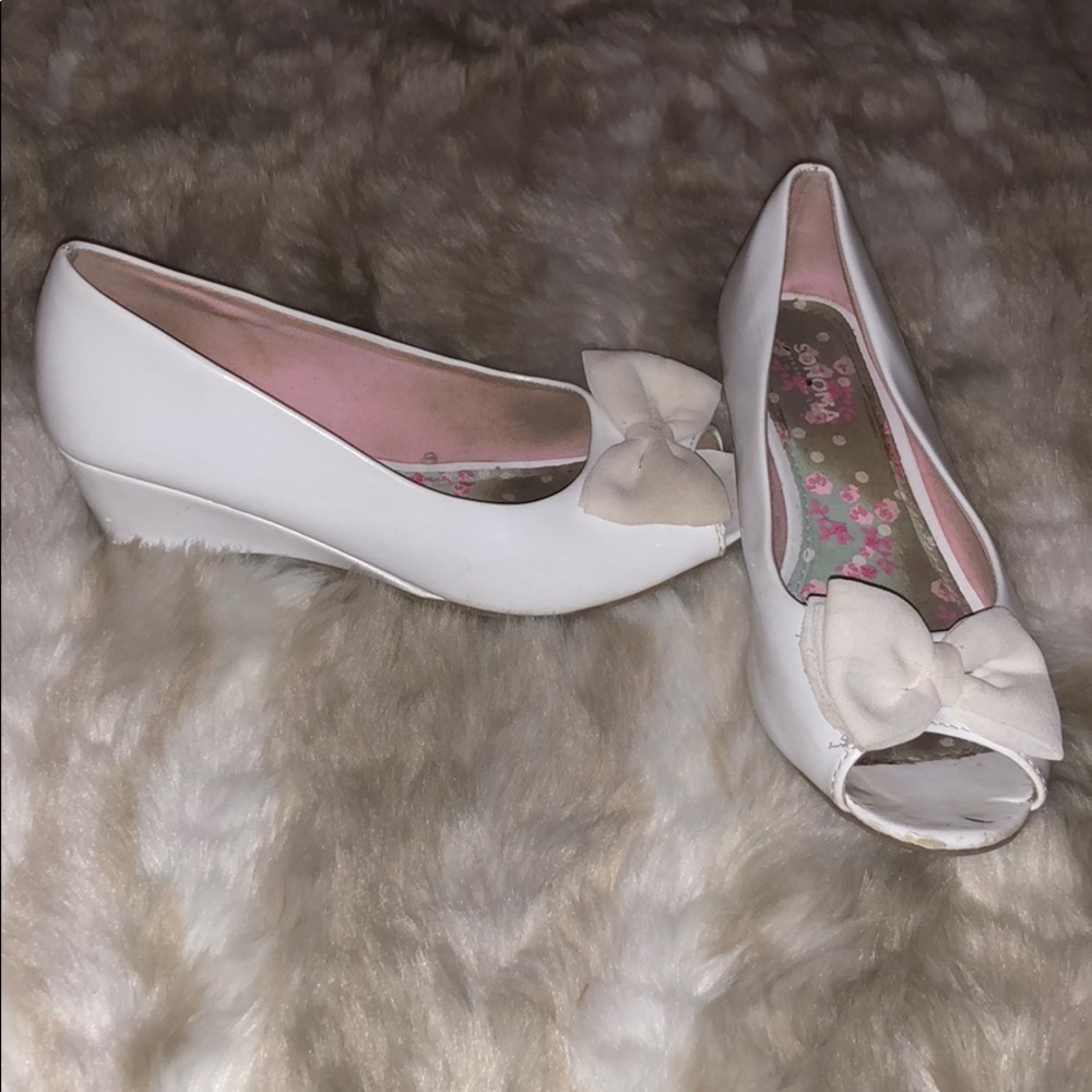 White Girls Dress Shoes